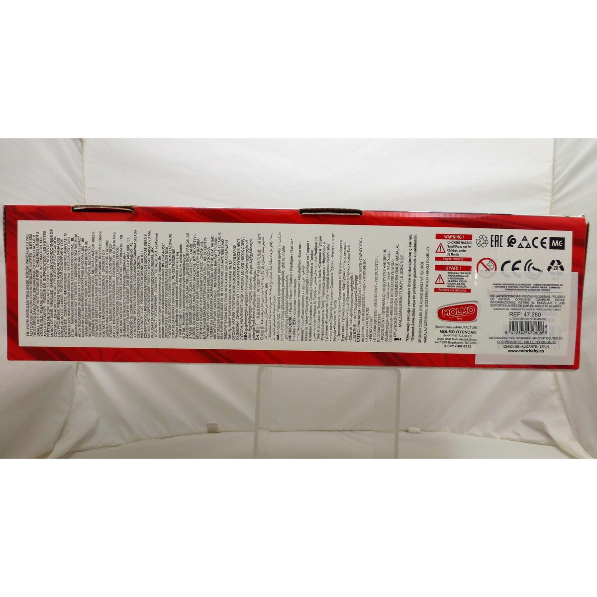 Ciężarówka do Przewozu Samochodów i Samochodów Wyścigowych Colorbaby 36x11x