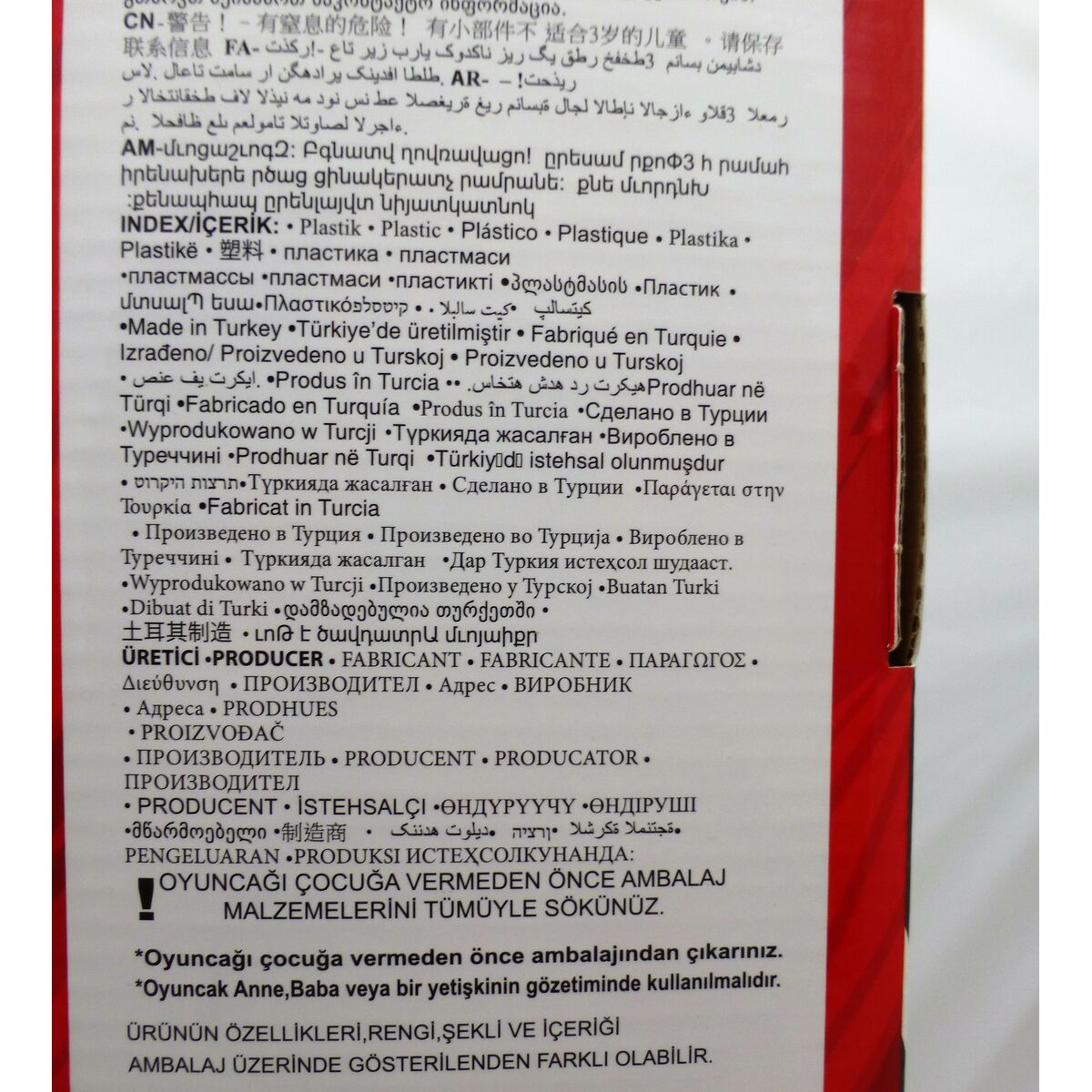 Ciężarówka do Przewozu Samochodów i Samochodów Wyścigowych Colorbaby 36x11x