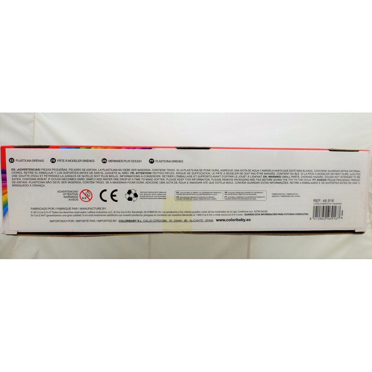 Zabawa z Plasteliną Cra-Z-Art Softee Dough Włosy sirenas (4 Sztuk)