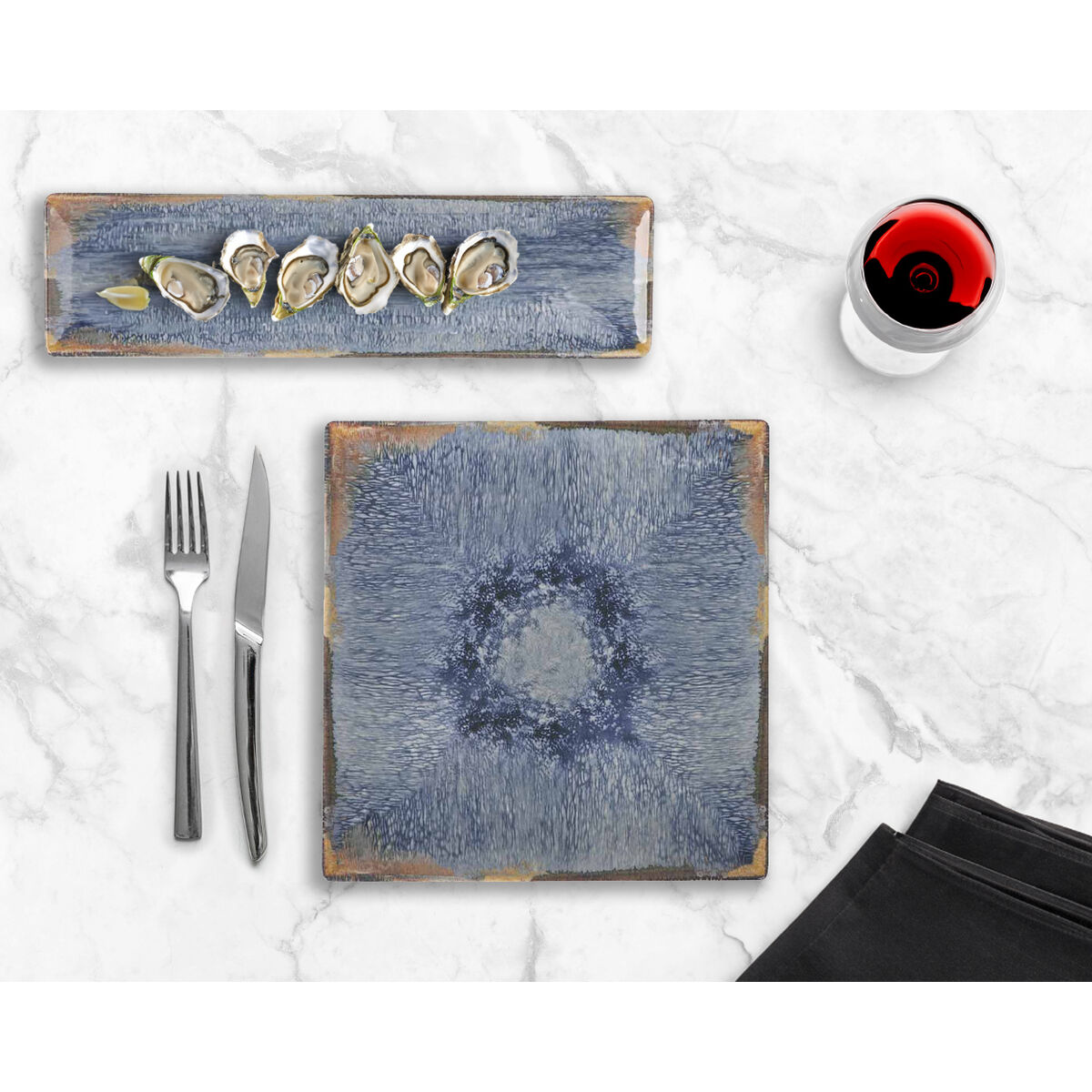 Image secondaire de Plat à Gratin La Mediterránea Aelia Rectangulaire 30 x 8 x 2 cm (24 Unités)