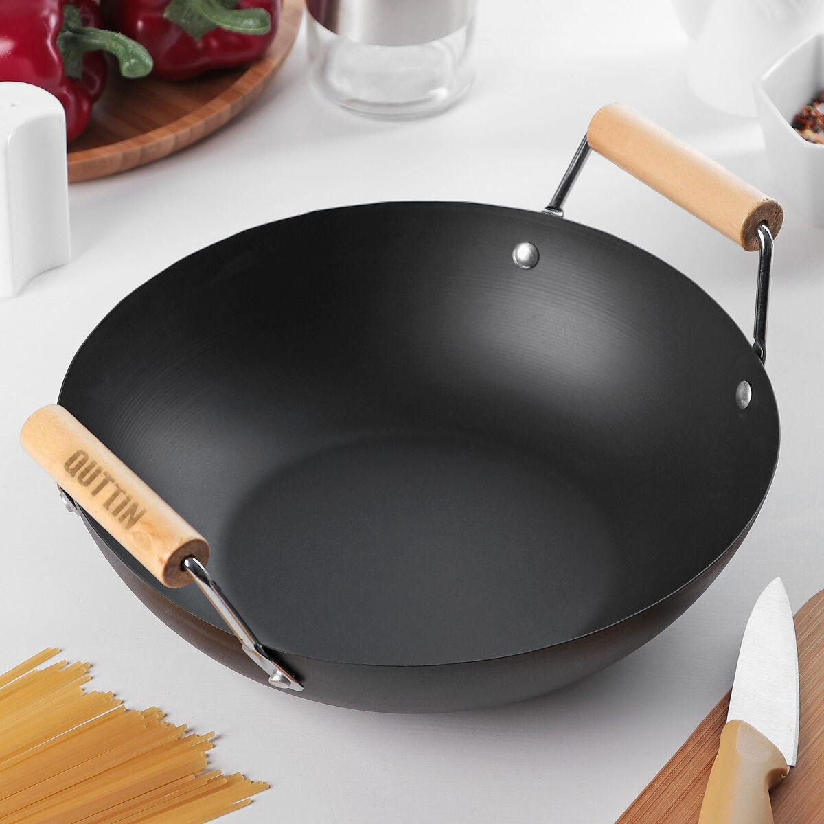 Image secondaire de Wok Quttin Bois (6 Unités)
