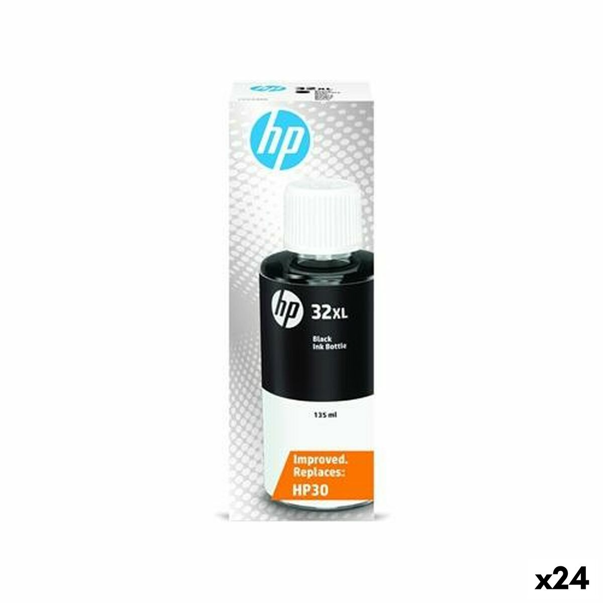 Afbeeldingen van Ink for cartridge refills HP Nº32XL Black (24 Units)