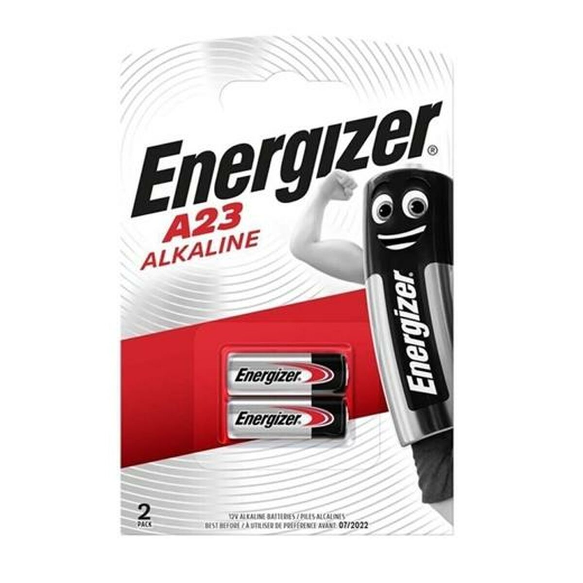 Afbeeldingen van Batteries Energizer 12 V LR23A 2 Pieces (10 Units)