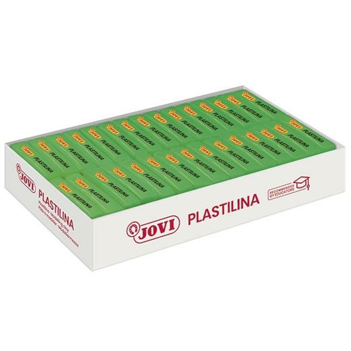 Image secondaire de Pâte à modeler Jovi Vert clair 30 Pièces (6 Unités)