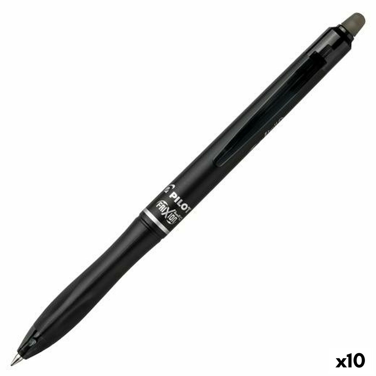 Crayon Pilot FRIXION BALL PLUS Noir 0,7 mm (10 Unités)