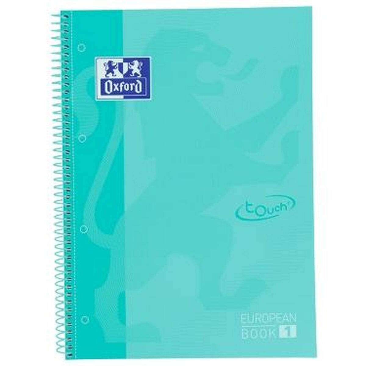 Image secondaire de Cahier à Spirale Oxford TOUCH EUROPEANBOOK Menthe A4 80 Volets (5 Unités)