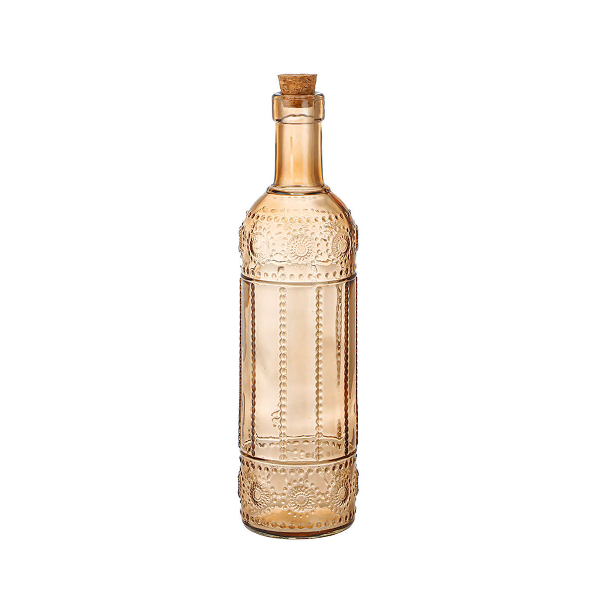 Glass Bottle La Mediterránea Cork Glass 1 L (12 Units), view 3