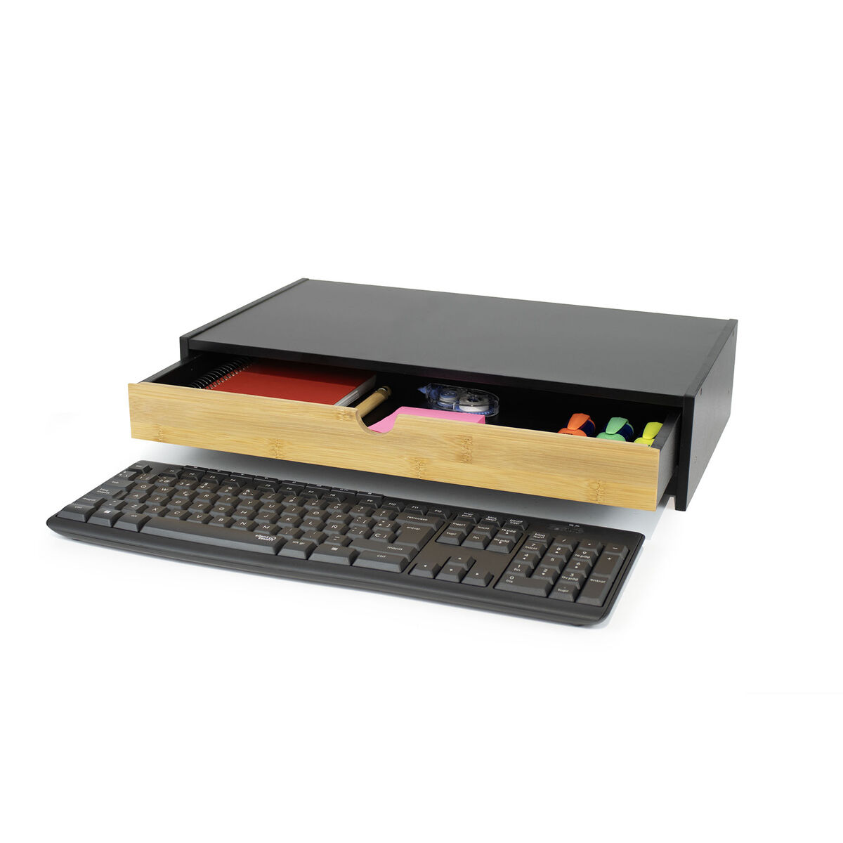 Picture of Screen Table Support Confortime 47 x 26 x 10 cm Brown Black (6 Units)