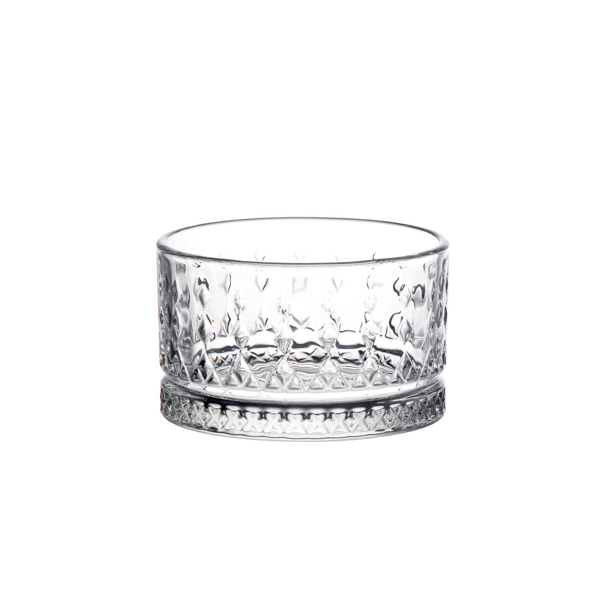 Set of bowls La Mediterránea Amir Transparent Glass 240 ml 4 Pieces (12 Units), view 3