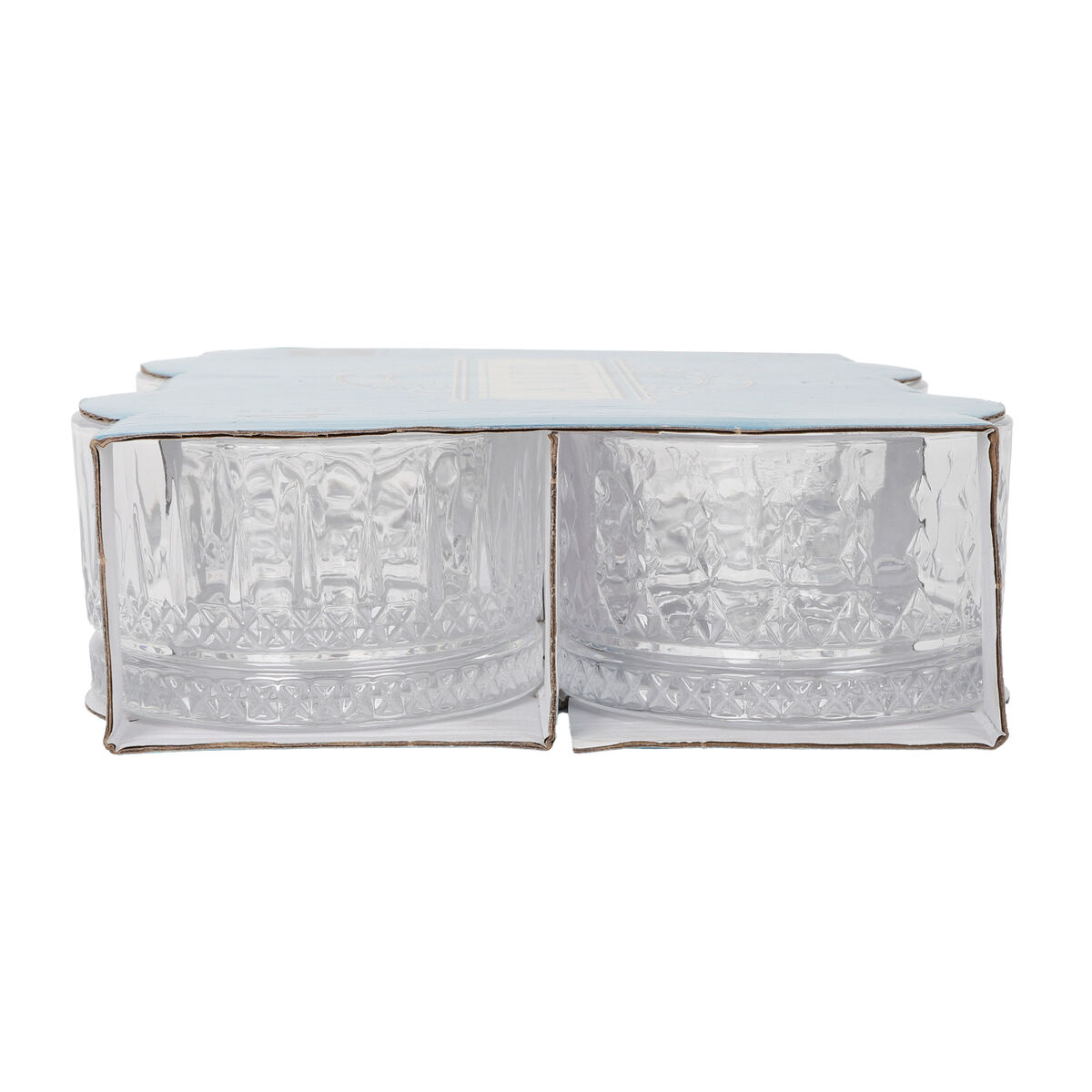 Set of bowls La Mediterránea Amir Transparent Glass 240 ml 4 Pieces (12 Units), view 5