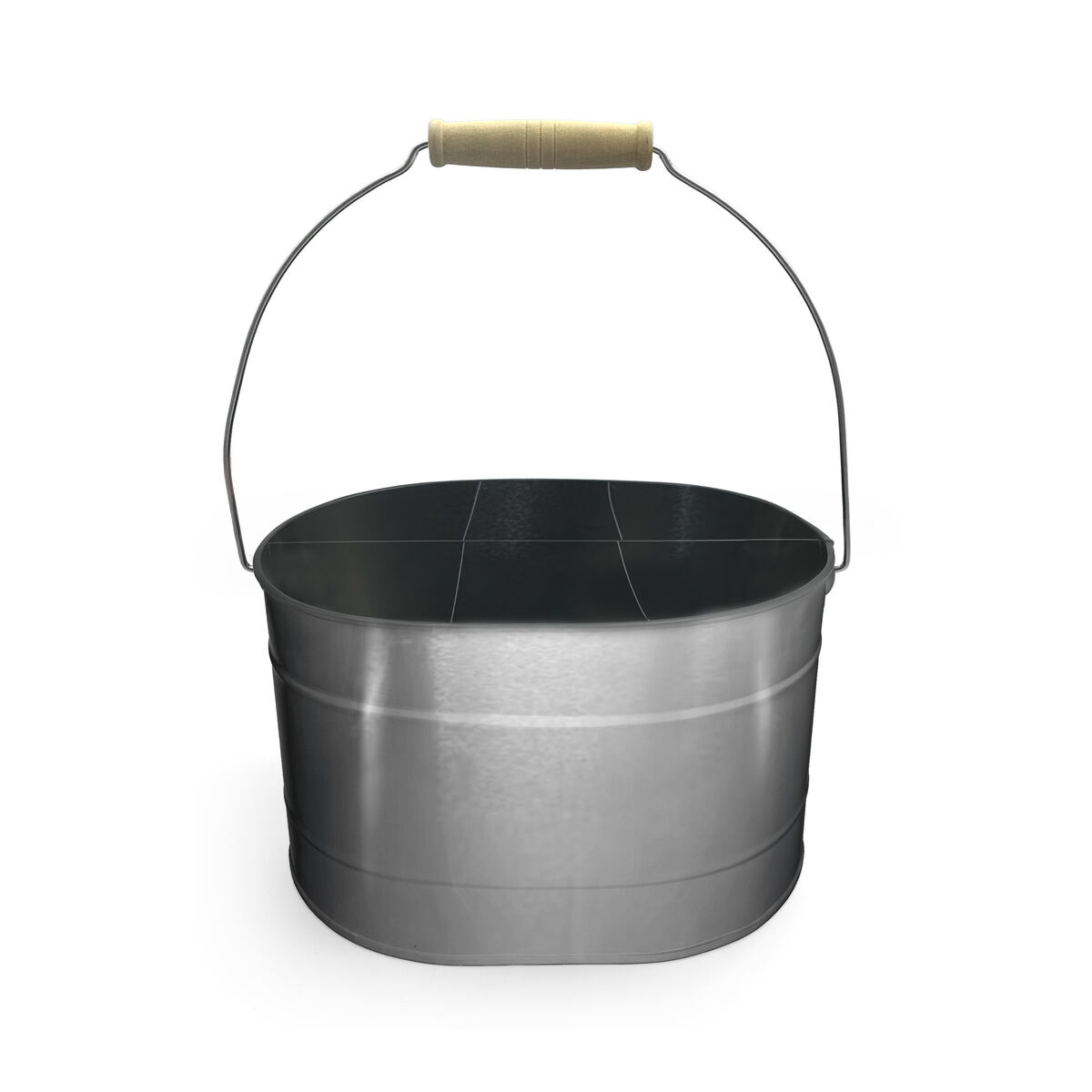 Multi-purpose basket My Bar Metal 24,5 x 18 x 15 cm (6 Units), view 2