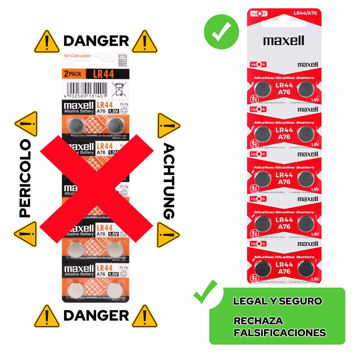 Afbeeldingen van Batteries Maxell 19040800 1,5 V Button Cell Batteries (10 Units)
