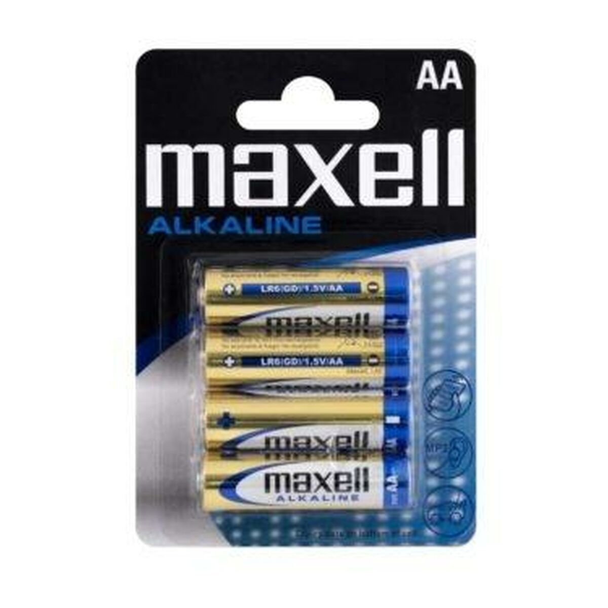 Afbeeldingen van Alkaline Batteries Maxell LR06 (12 Units)