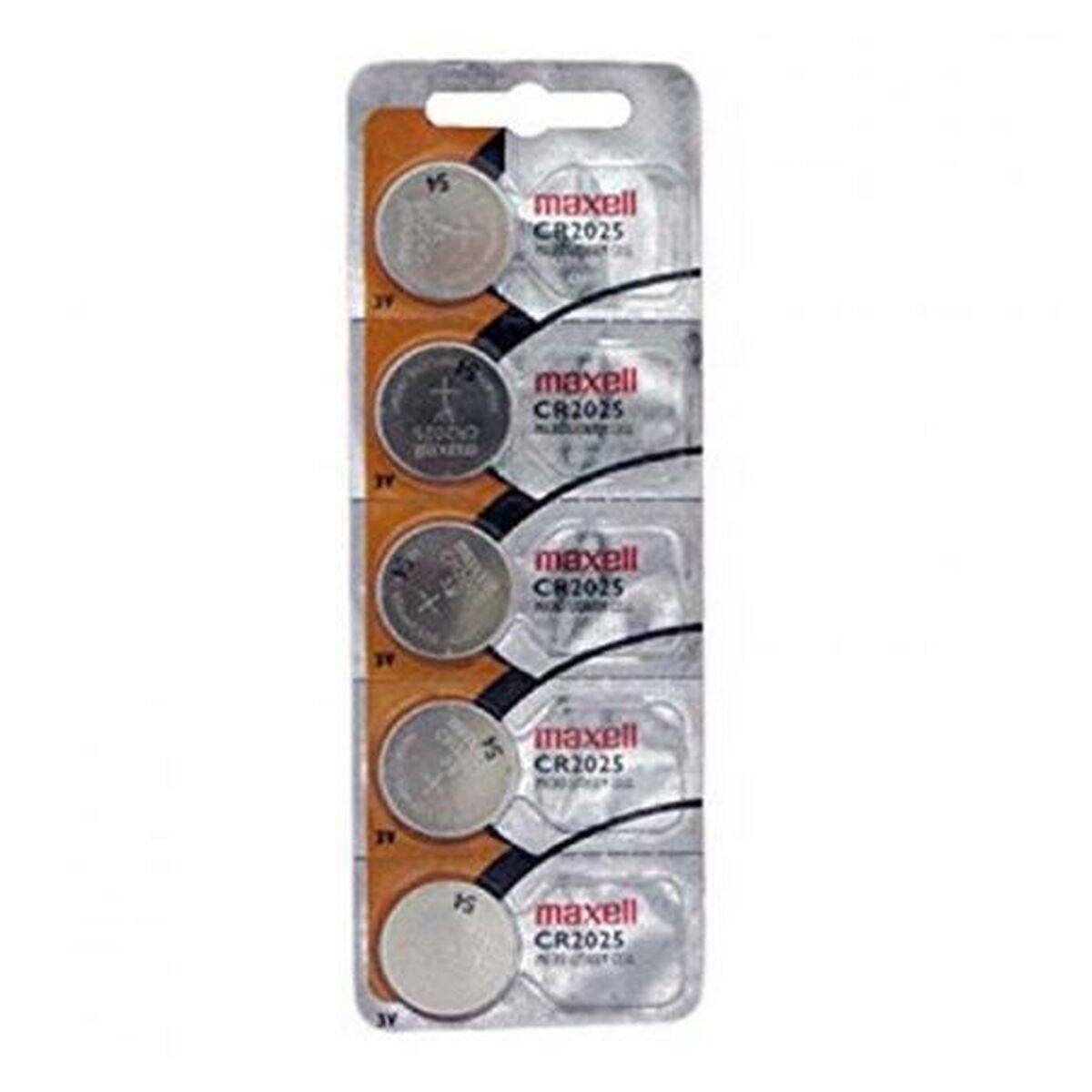 Kép Lithium Button Batteries Maxell 3 V CR2025 (5 Pieces) (20 Units)