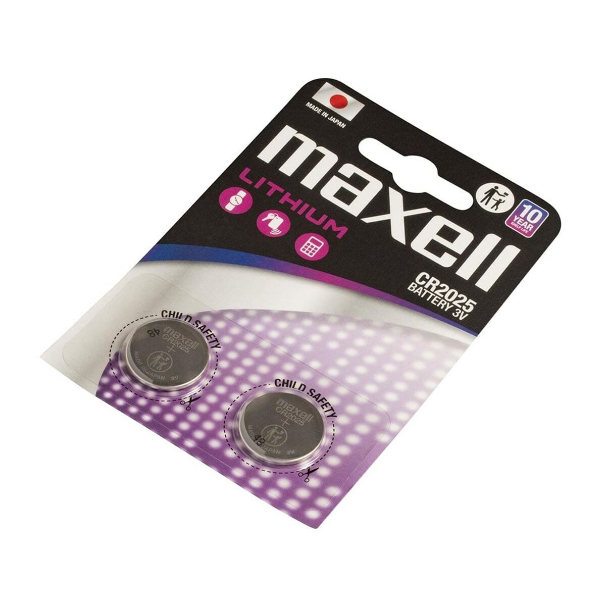 Afbeeldingen van Lithium Battery Maxell CR2025 170 mAh 3 V (2 Units)