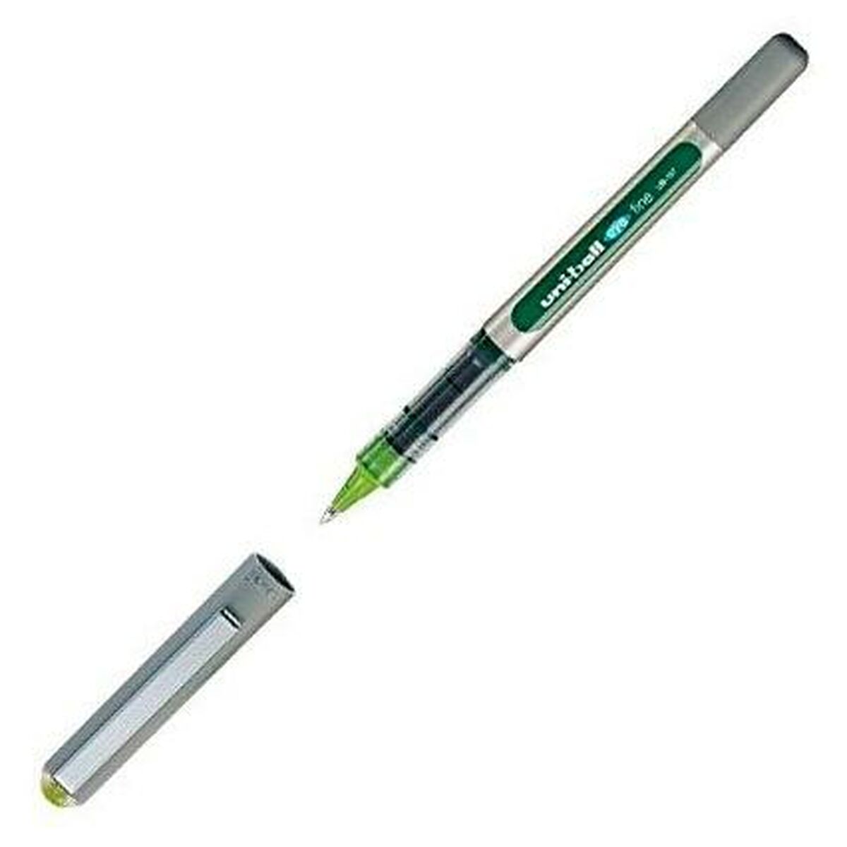 stylo à encre liquide Uni-Ball Rollerball Eye Fine UB-157 0,7 mm Vert clair (12 Unités)