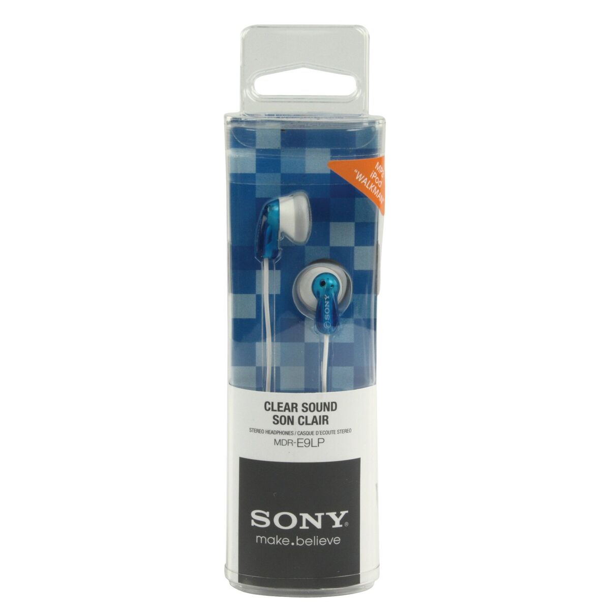 Headphones Sony MDR-E9LP Blue White