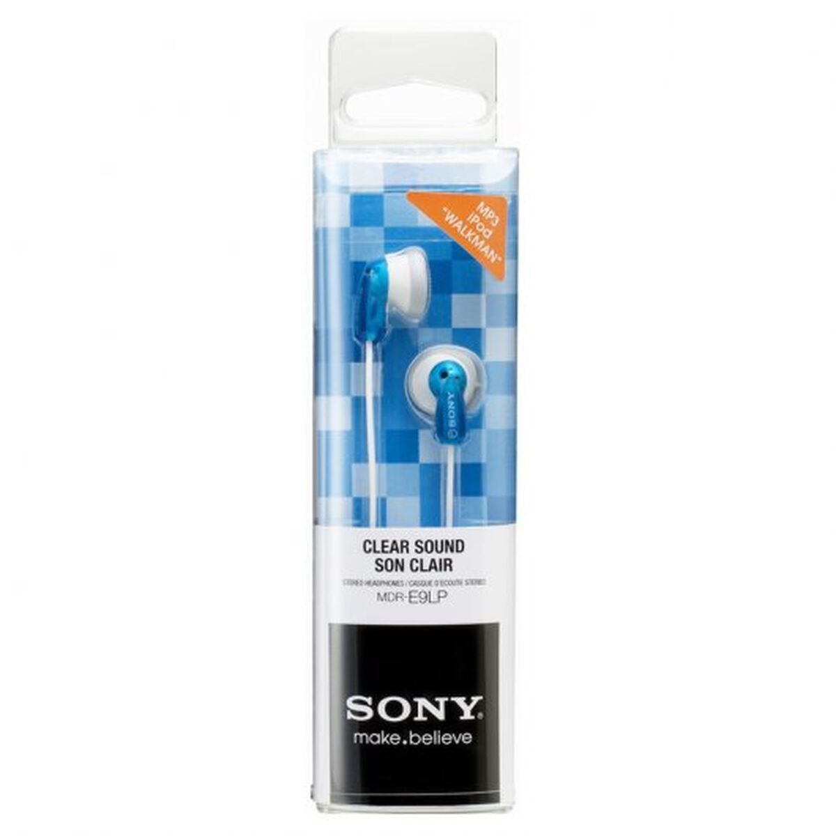 Kopfhörer Sony MDR-E9LP Blau Weiß - Thumbnail 7