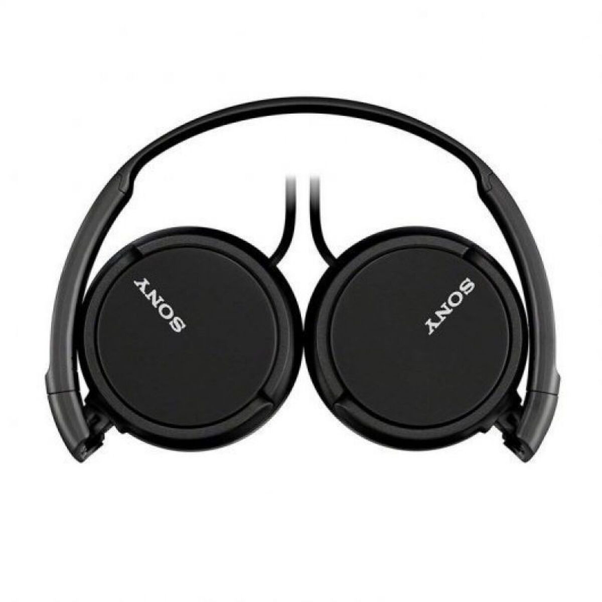 Headphones with Microphone Sony MDR-ZX110AP Black