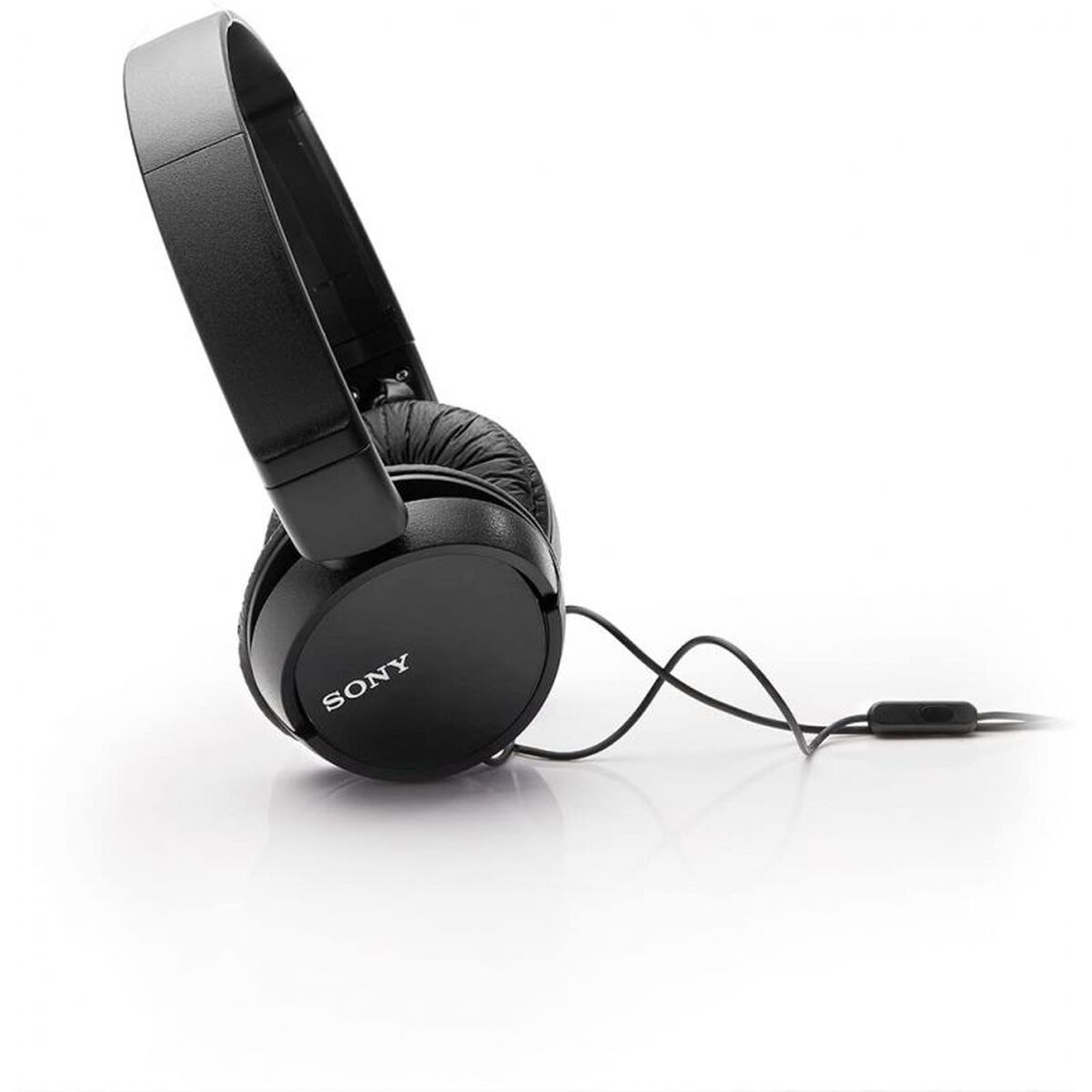 Headphones with Microphone Sony MDR-ZX110AP Black