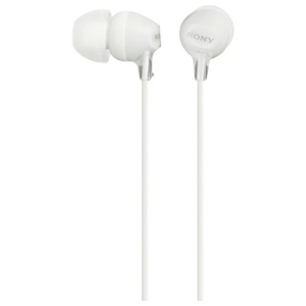 Headphones Sony MDR EX15LP in-ear White