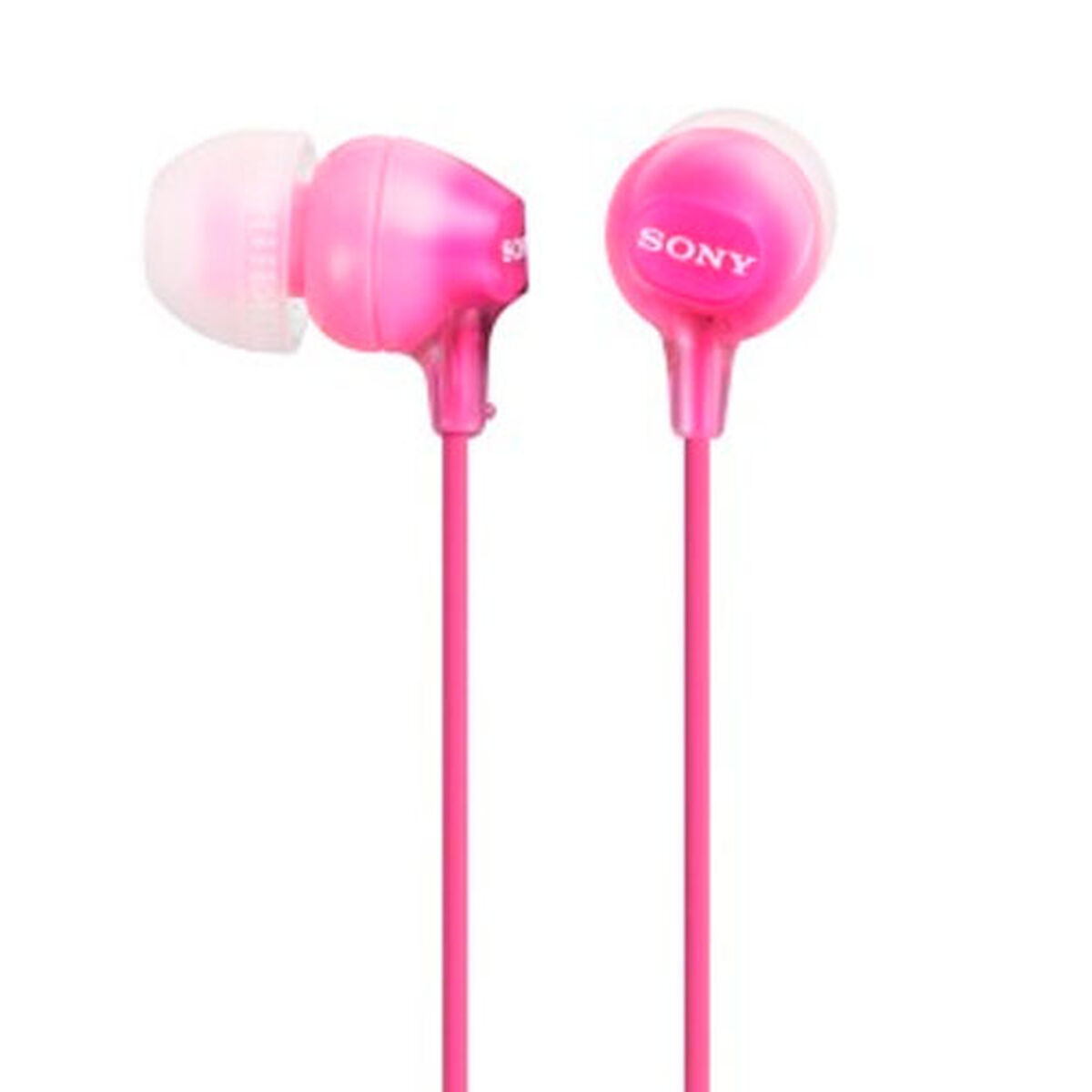 Headphones with Microphone Sony MDR-EX15LP Pink