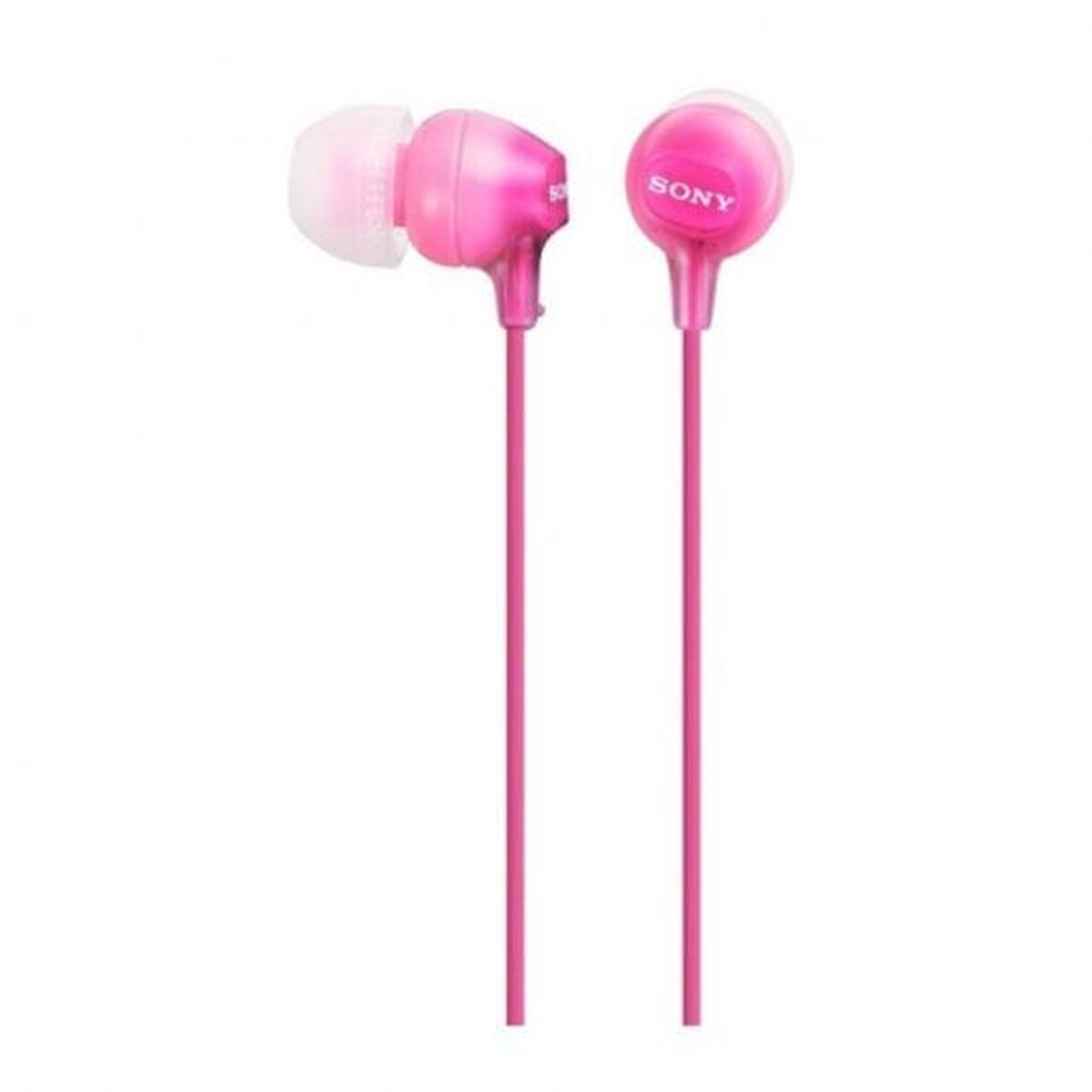 Headphones with Microphone Sony MDR-EX15LP Pink