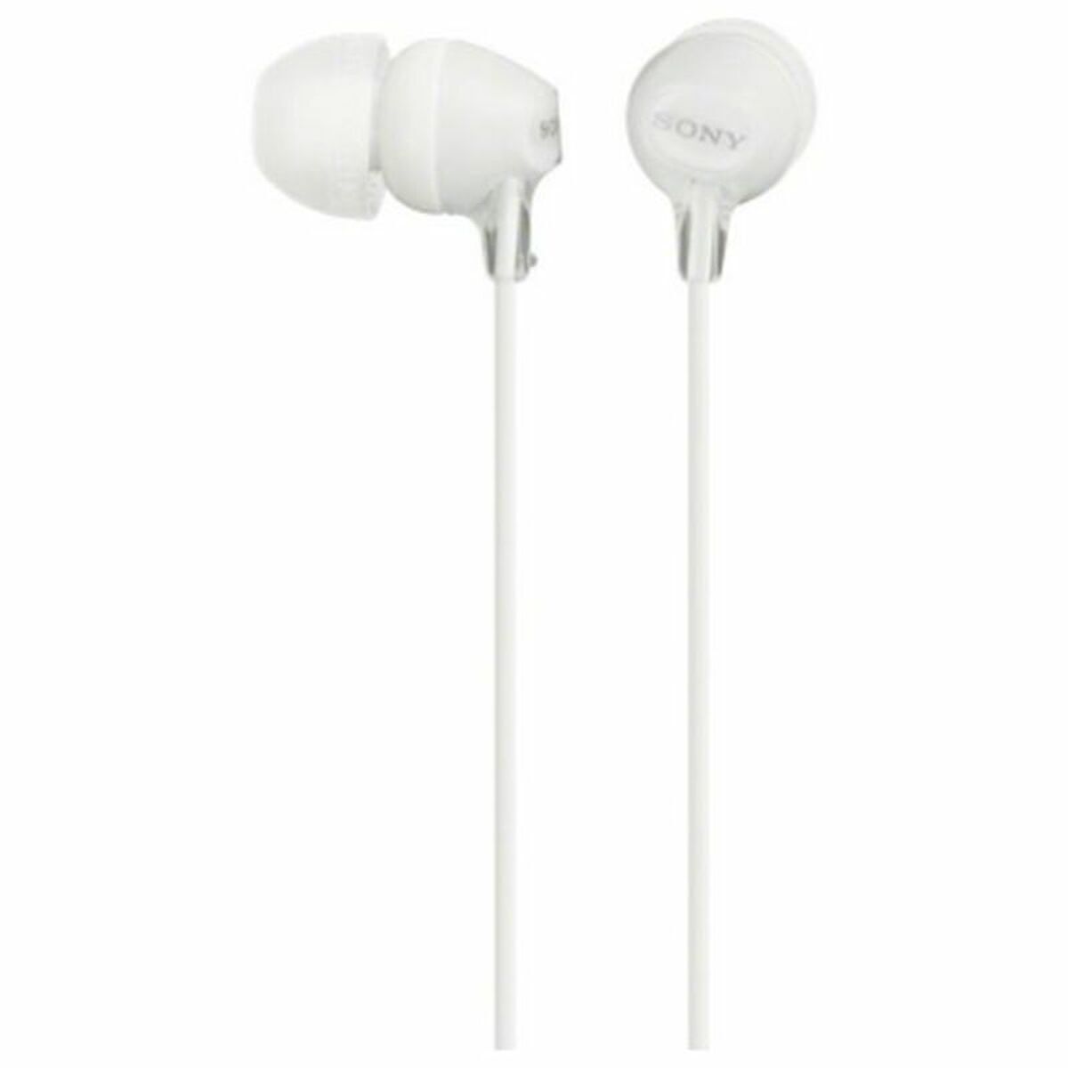 Obrazek Headphones with Microphone Sony MDR-EX155AP White