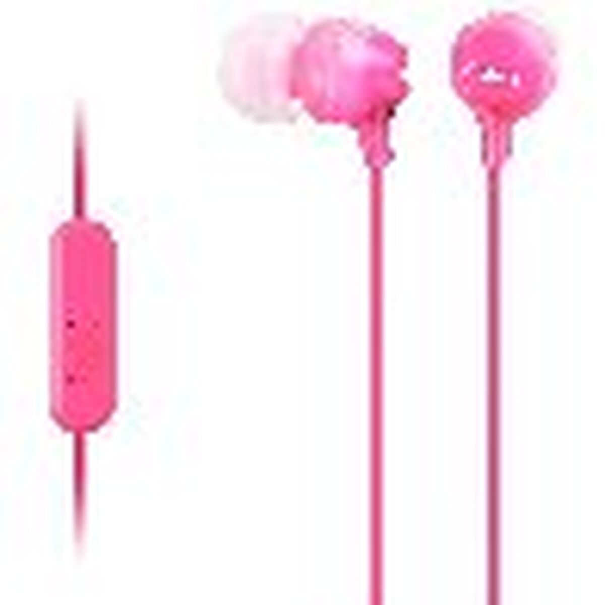 Obrazek Headphones with Microphone Sony MDR-EX15AP Pink