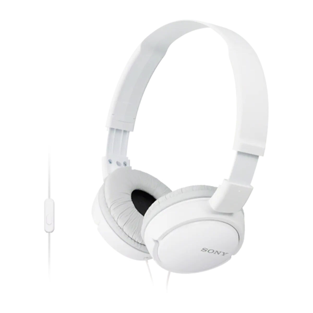 Bild von Headphones with Microphone Sony MDR-ZX110AP White