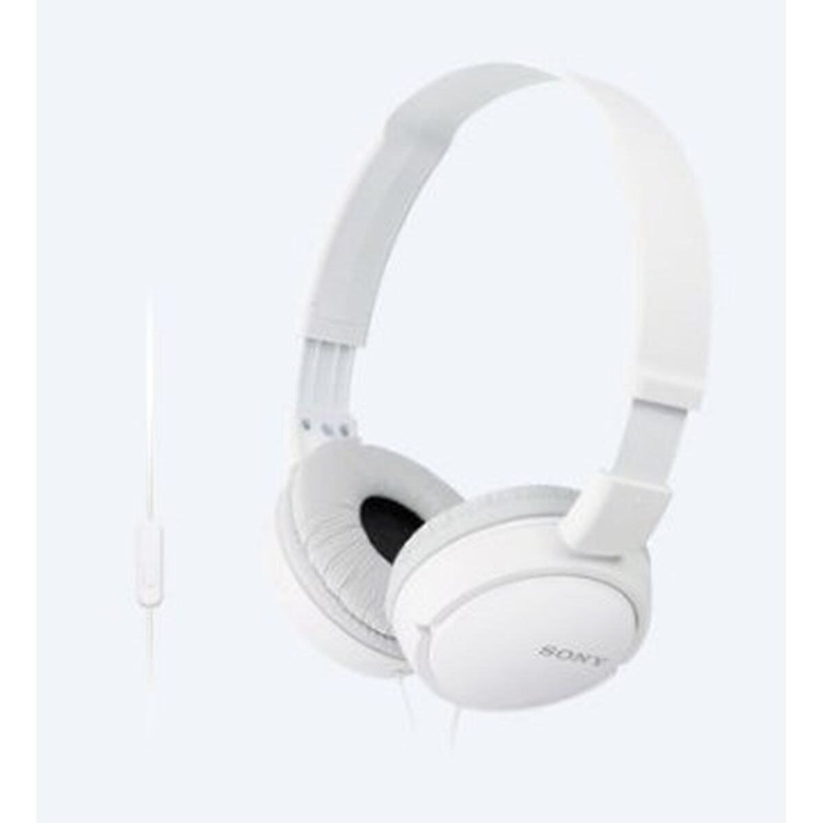 Headphones with Microphone Sony MDR-ZX110AP White