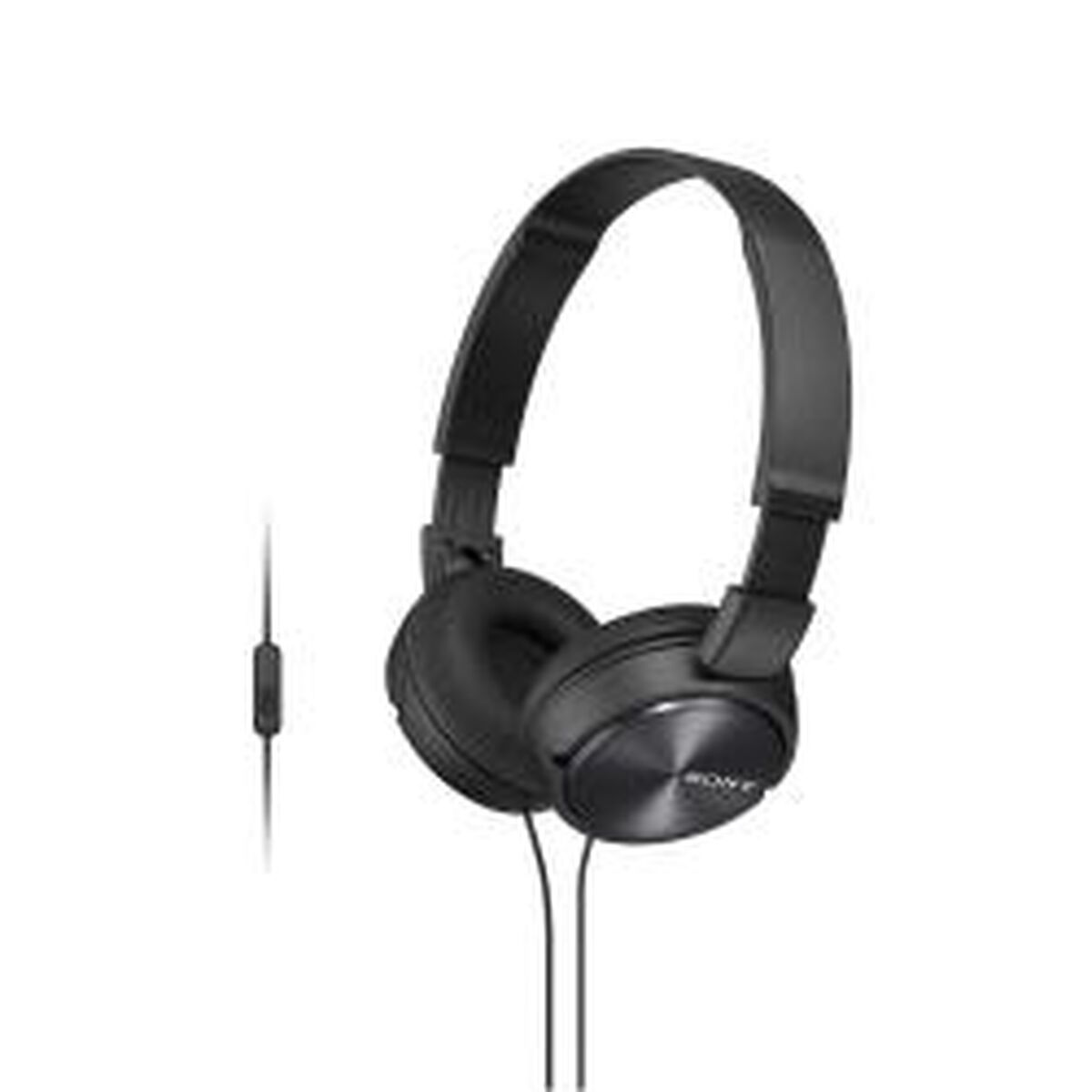 Headphones with Headband Sony MDR-ZX310AP Black Dark grey With cable