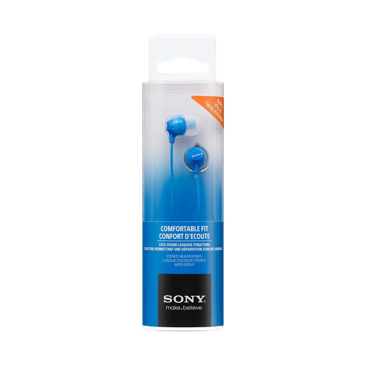 Obrazek Headphones Sony MDR-EX15LP Blue