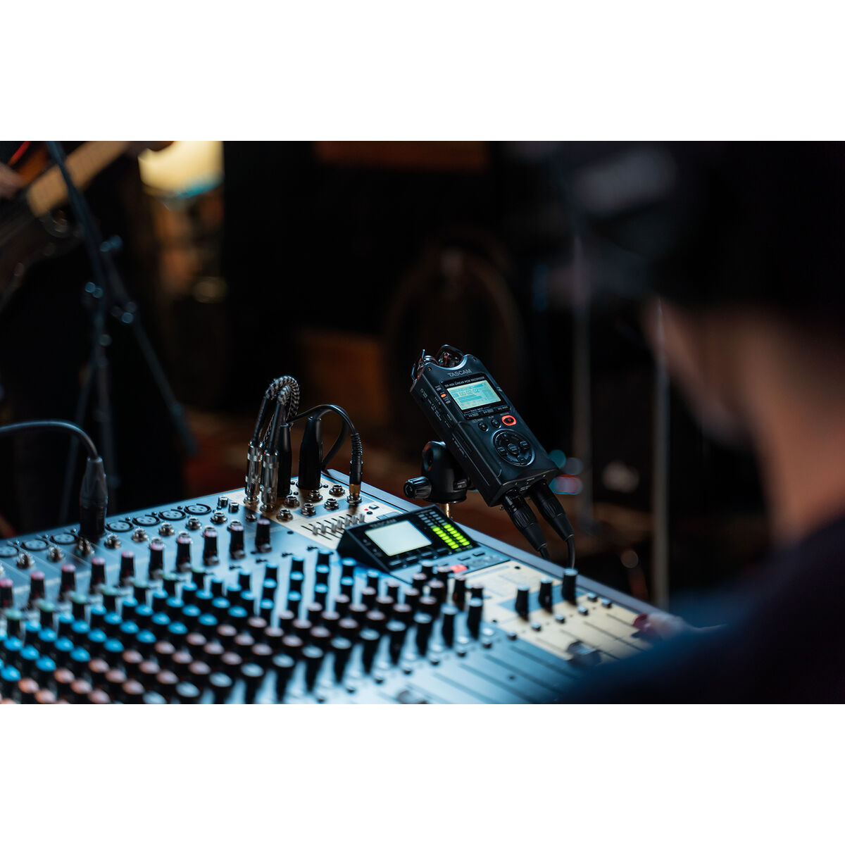 Afbeeldingen van Recorder Tascam DR-40X Blue Black