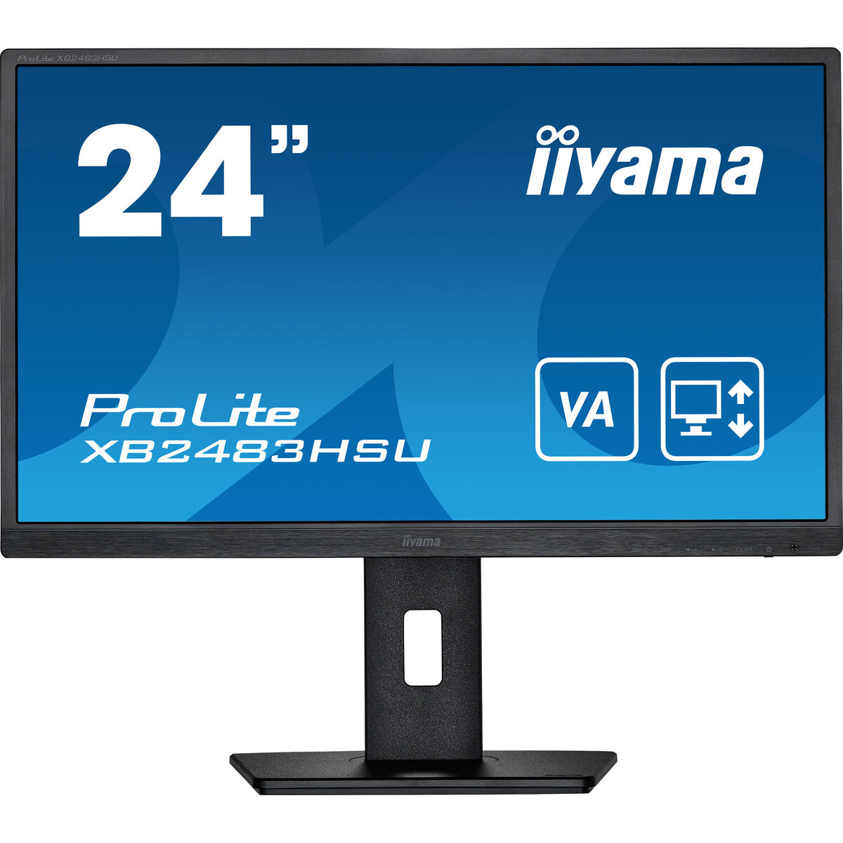 Écran Iiyama XB2483HSU-B5 LED VA Flicker free