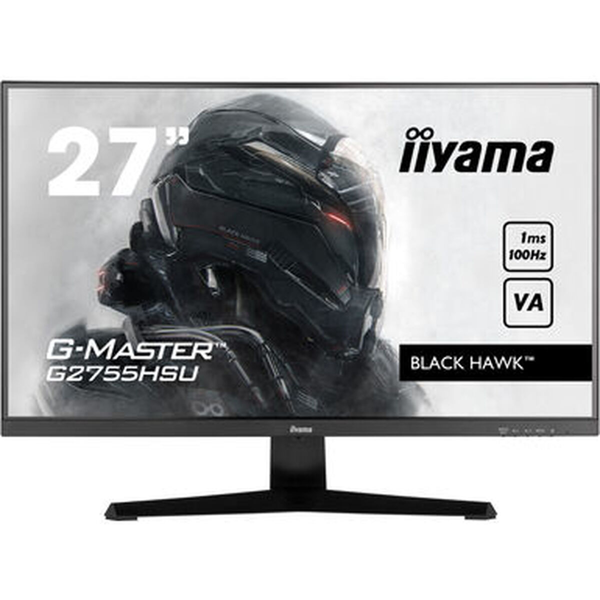 Écran Iiyama G2755HSU-B1 27" LED VA AMD FreeSync Flicker free NVIDIA G-SYNC 50-60 Hz