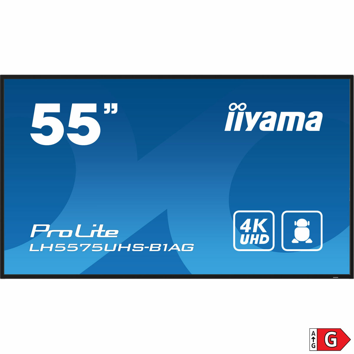Afbeeldingen van Videowall Monitor Iiyama LH5575UHS-B1AG 4K Ultra HD 55"