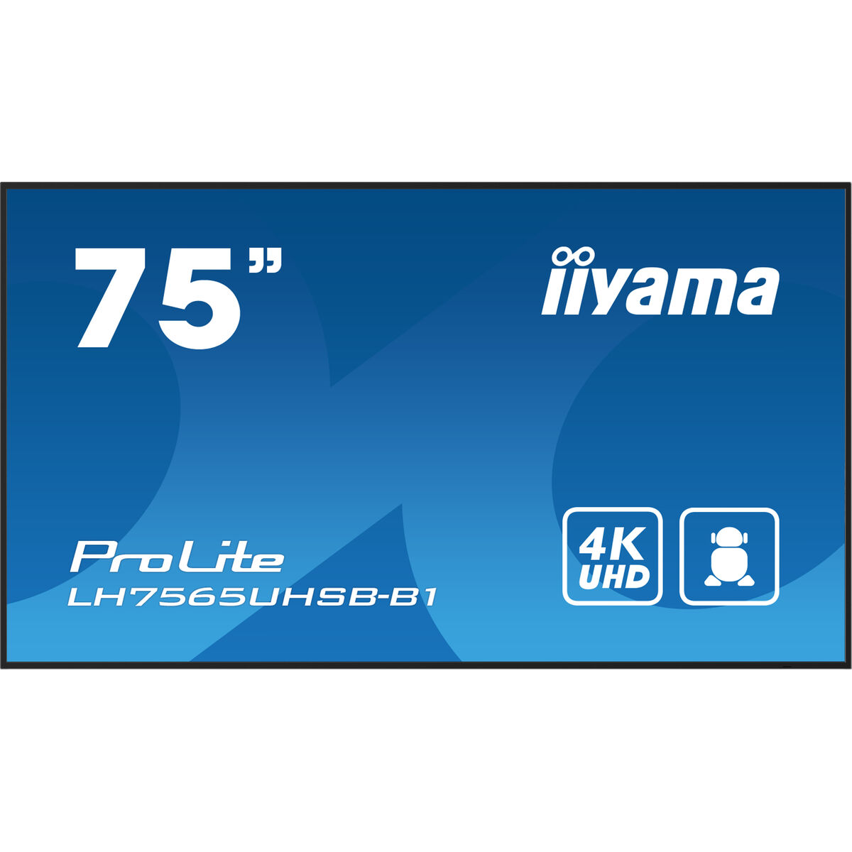 Picture of Monitor Videowall Iiyama ProLite LH7565UHSB-B1 75" 4K Ultra HD LCD 50 - 60 Hz 60 Hz