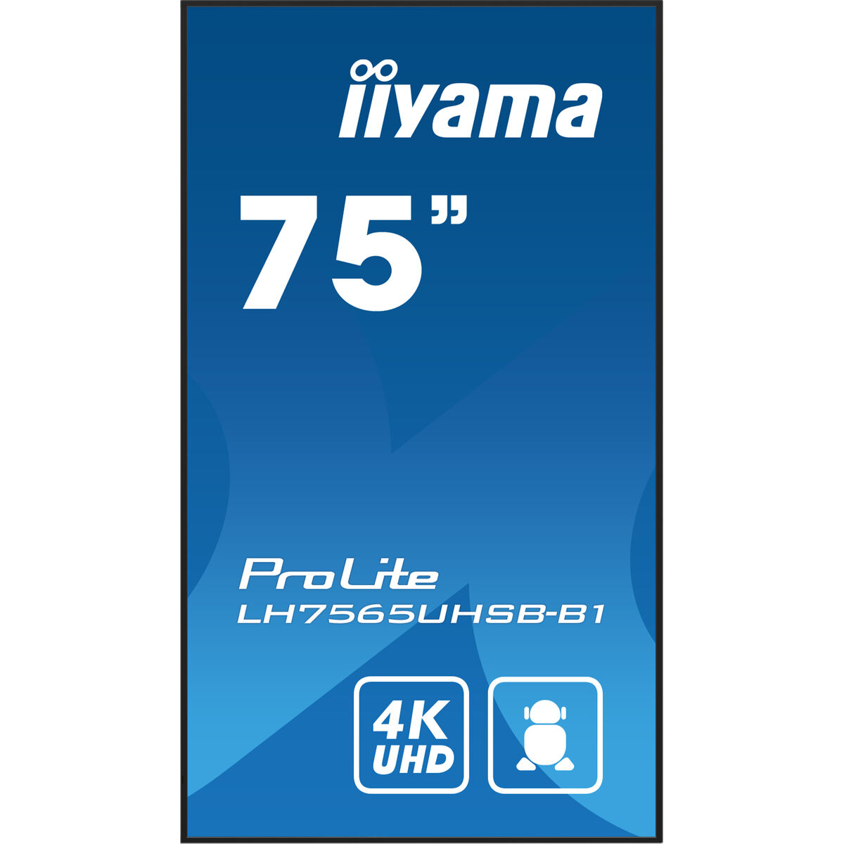 Picture of Monitor Videowall Iiyama ProLite LH7565UHSB-B1 75" 4K Ultra HD LCD 50 - 60 Hz 60 Hz