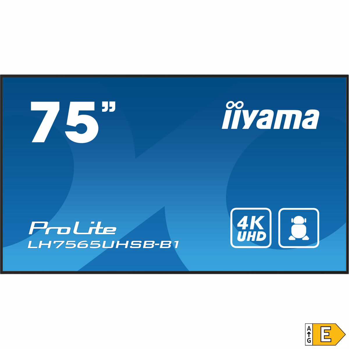 Picture of Monitor Videowall Iiyama ProLite LH7565UHSB-B1 75" 4K Ultra HD LCD 50 - 60 Hz 60 Hz