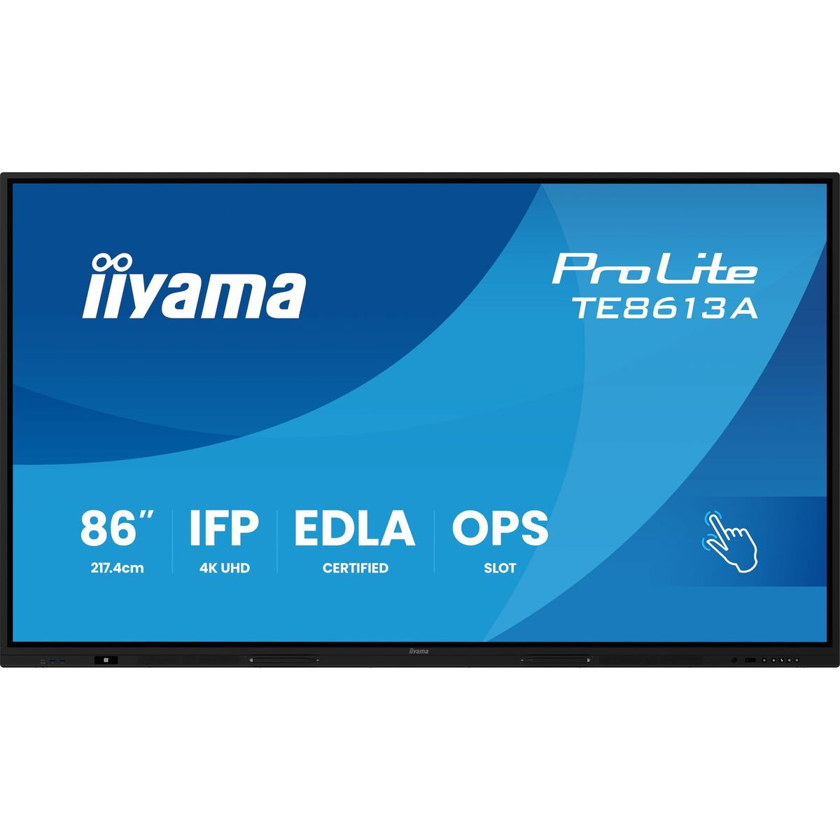 Picture of Monitor Iiyama TE8613A-B1AG 86" 4K Ultra HD LCD