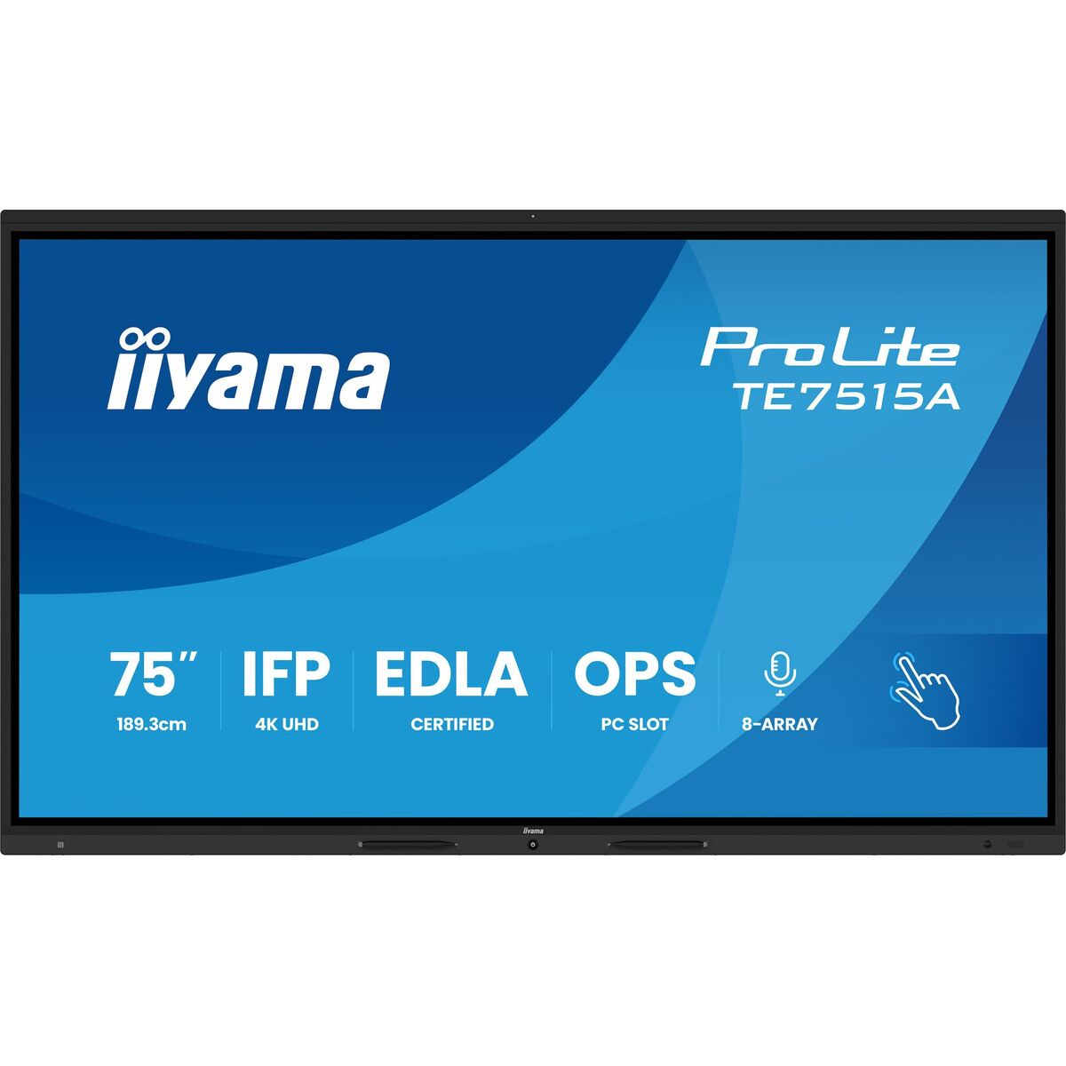 Picture of Monitor Iiyama TE7515A-B1AG 75" 4K Ultra HD