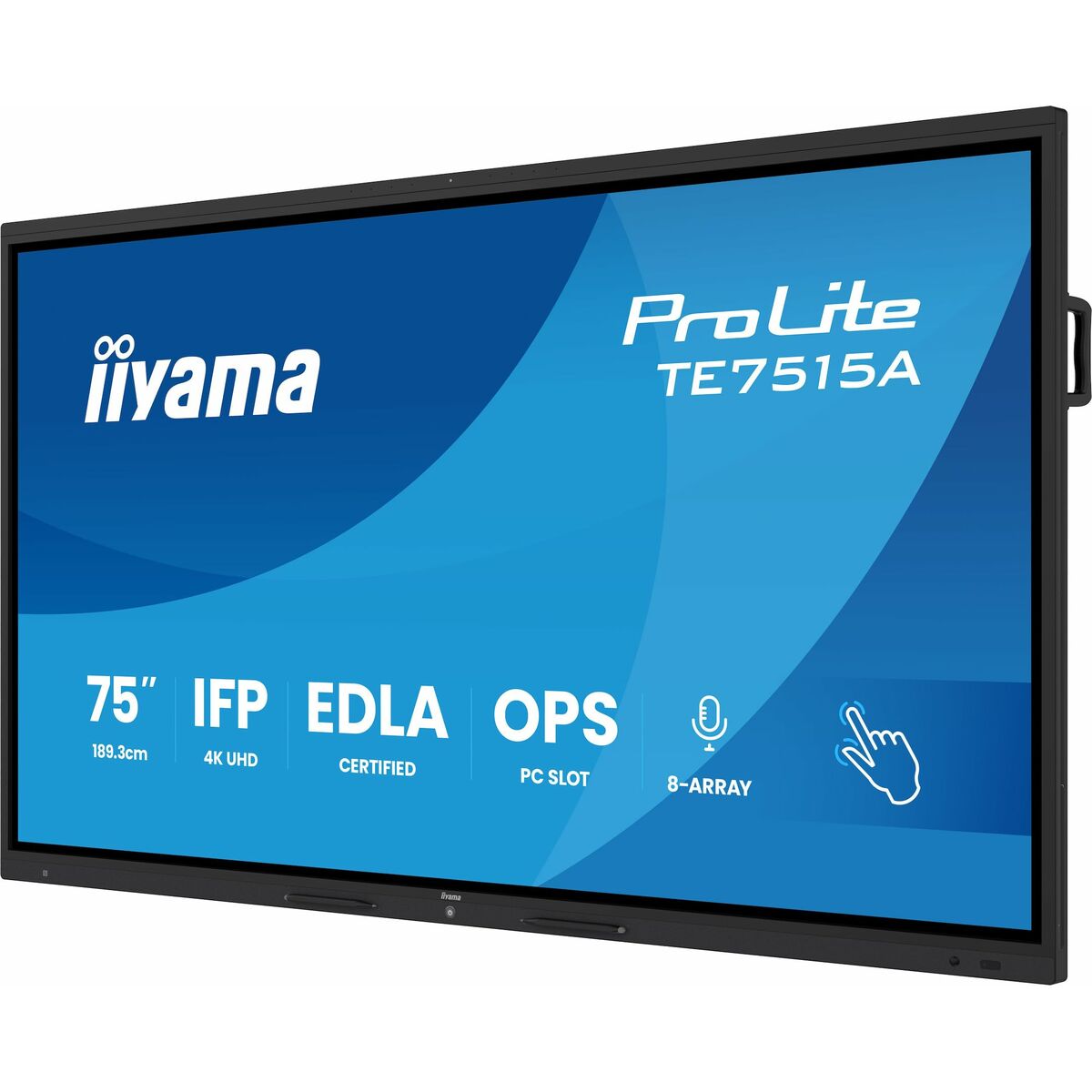 Picture of Monitor Iiyama TE7515A-B1AG 75" 4K Ultra HD