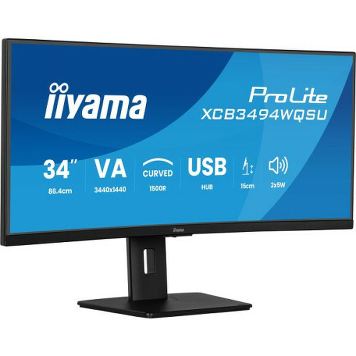 Picture of Monitor Iiyama XCB3494WQSU-B1 34" UltraWide Quad HD