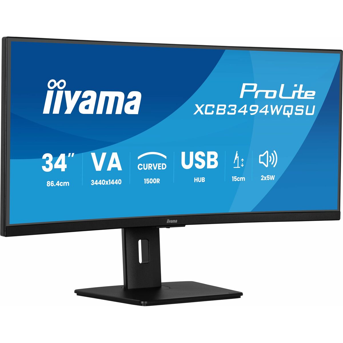 Picture of Monitor Iiyama XCB3494WQSU-B1 34" UltraWide Quad HD