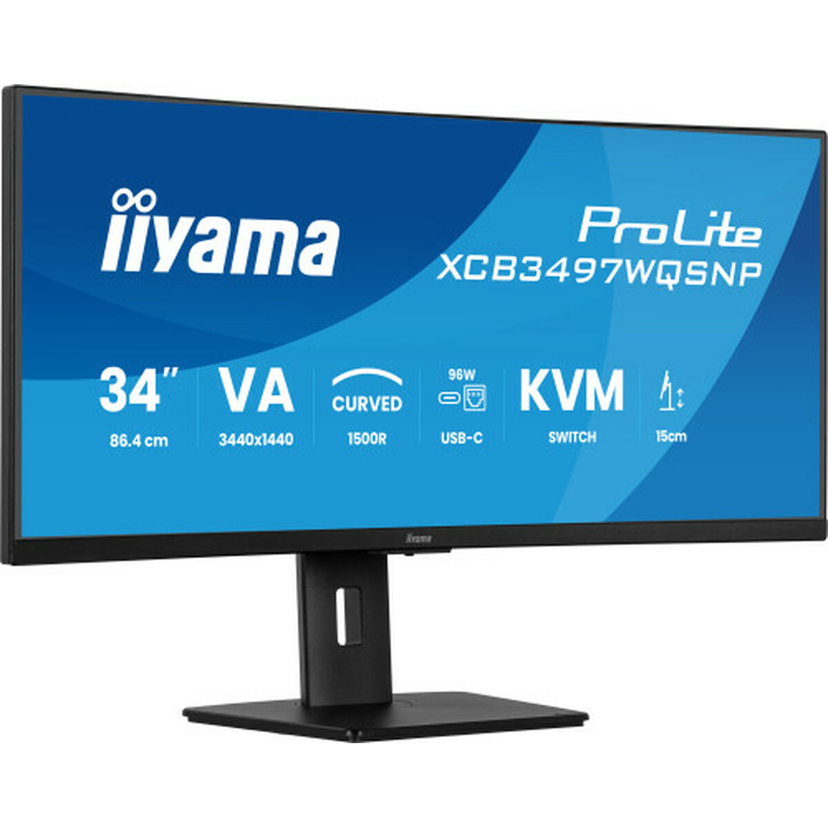 Picture of Monitor Iiyama XCB3497WQSNP-B1 UltraWide Quad HD 34"