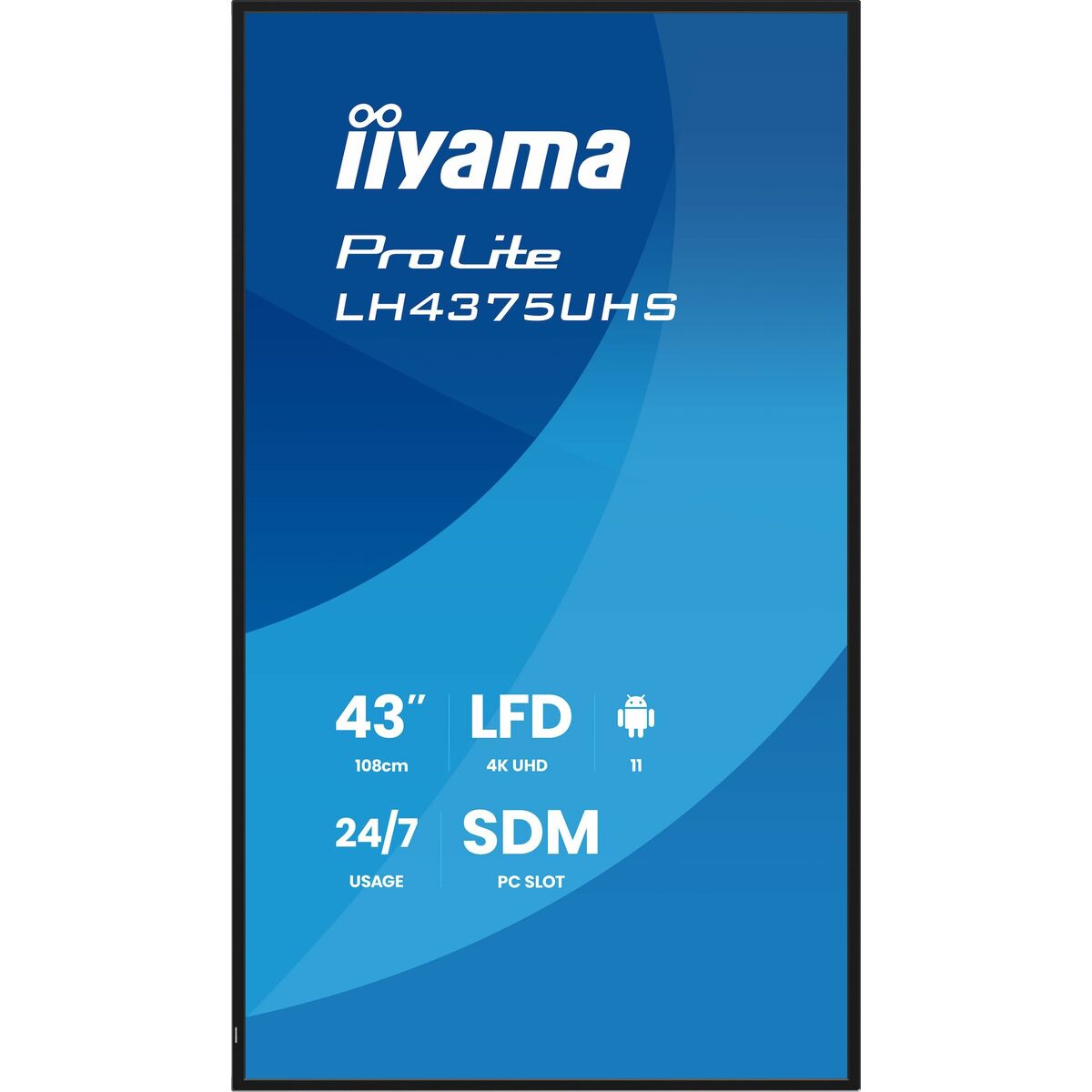 Picture of Monitor Iiyama LH4375UHS-B2AG 43" 4K Ultra HD LCD