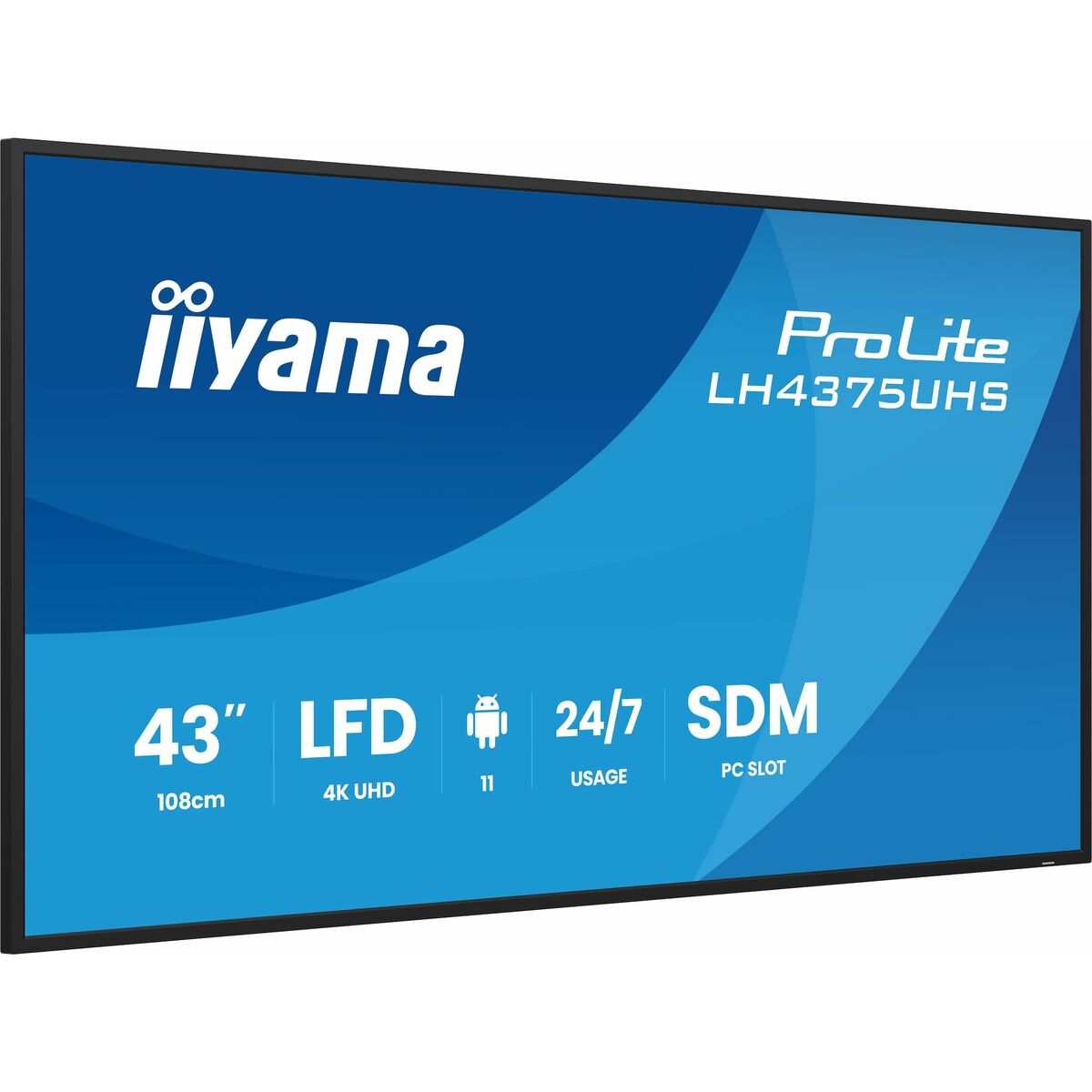 Picture of Monitor Iiyama LH4375UHS-B2AG 43" 4K Ultra HD LCD