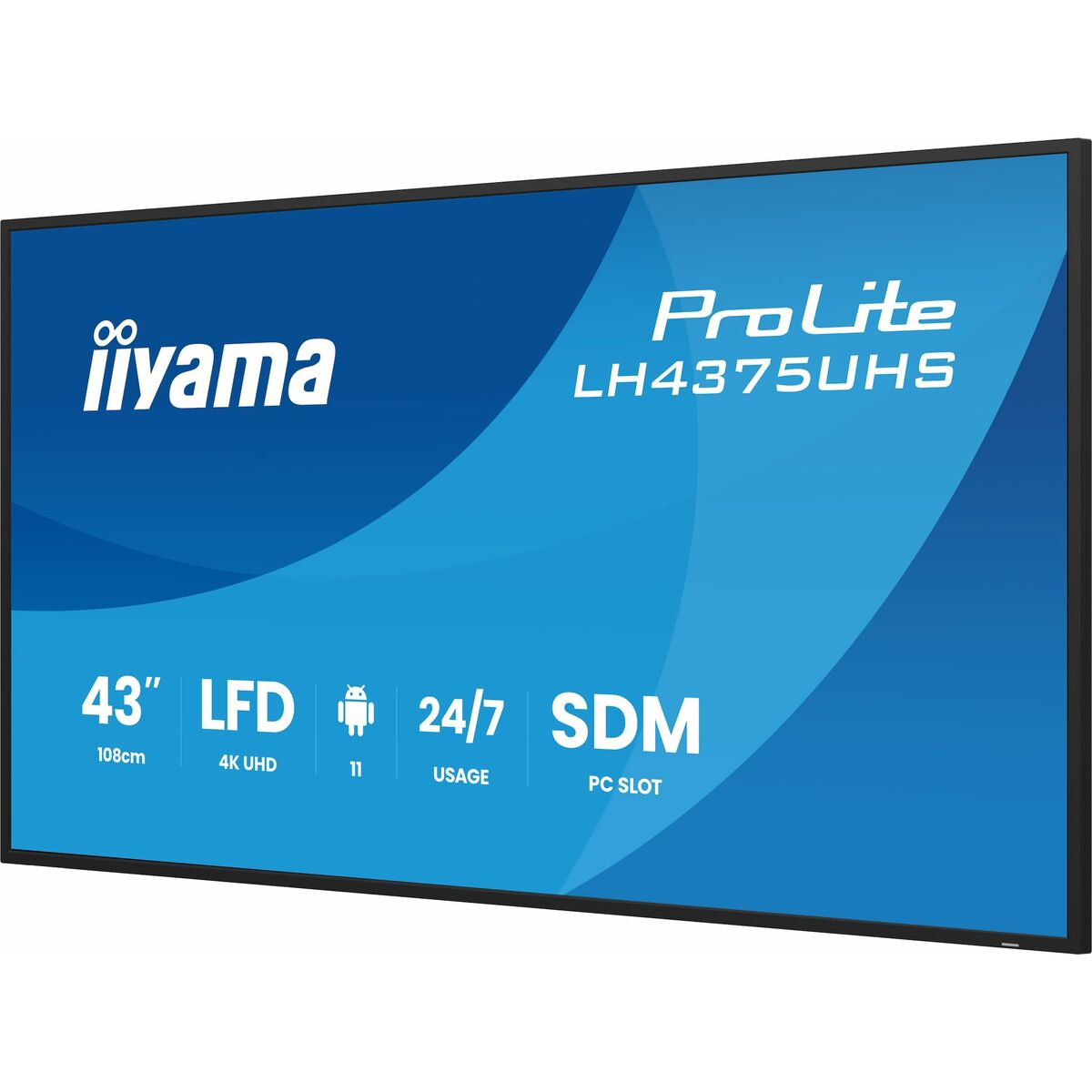 Picture of Monitor Iiyama LH4375UHS-B2AG 43" 4K Ultra HD LCD