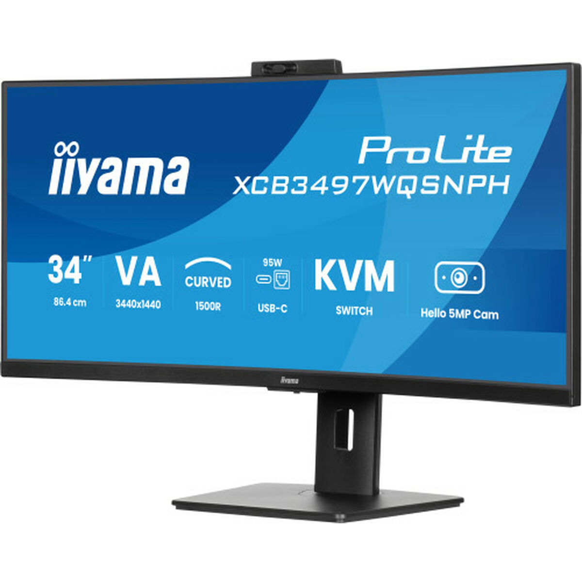 Kép Monitor Iiyama XCB3497WQSNPH-B1 34" UltraWide Quad HD